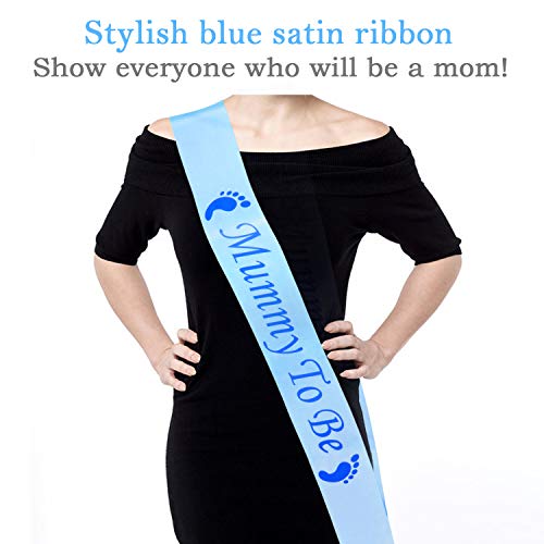 Baby Shower Decoración, Comius Sharp 56 Piezas Baby Shower Globos Baby Shower Accessorios para Niño Cumpleaños Baby Shower Decoración(Blue)