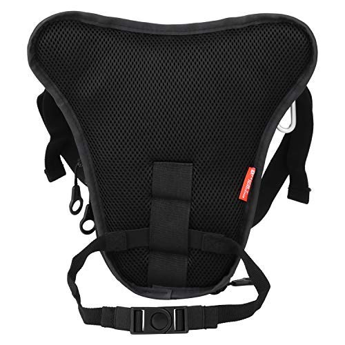 Bageek Bolso para Piernas, Bolsa Pierna Moto Motocicleta Bolso de Pierna Moto riñonera Bolsa De Pierna para Hombres Mujeres Bolsos de Oxford Impermeables de la Motociclet para Escalada Motocicleta