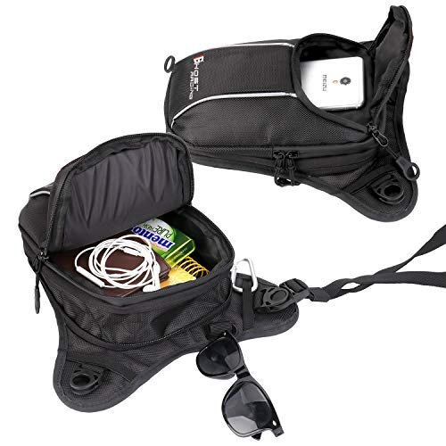 Bageek Bolso para Piernas, Bolsa Pierna Moto Motocicleta Bolso de Pierna Moto riñonera Bolsa De Pierna para Hombres Mujeres Bolsos de Oxford Impermeables de la Motociclet para Escalada Motocicleta