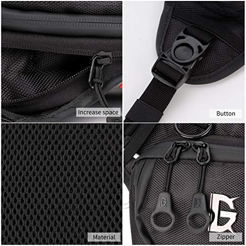 Bageek Bolso para Piernas, Bolsa Pierna Moto Motocicleta Bolso de Pierna Moto riñonera Bolsa De Pierna para Hombres Mujeres Bolsos de Oxford Impermeables de la Motociclet para Escalada Motocicleta