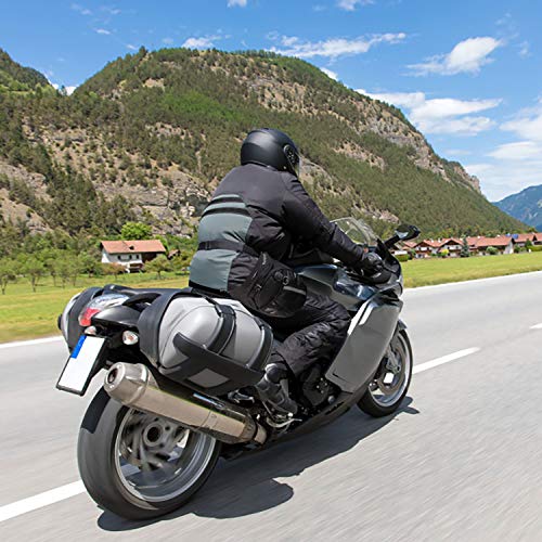 Bageek Bolso Pierna,Bolsa Pierna Moto piernera Moto Hombre,riñonera de Pierna Hombre Mochila Pierna Moto Impermeable Riñoneras de Moda Riñoneras de Marcha