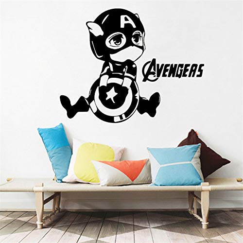 BailongXiao Diseño Creativo Etiqueta de la Pared patrón habitación de los niños Sala de Estar decoración Belleza Cartel Moderno decoración Mural 57X72CM