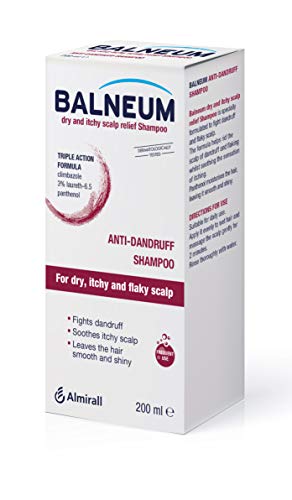 Balneum Champú de alivio de cuero cabelludo seco y picante, 200 ml