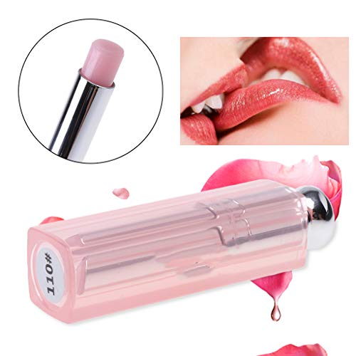 Bálsamo de labios hidratante de ácido hialurónico sin color, barra de labios desalinizante 1