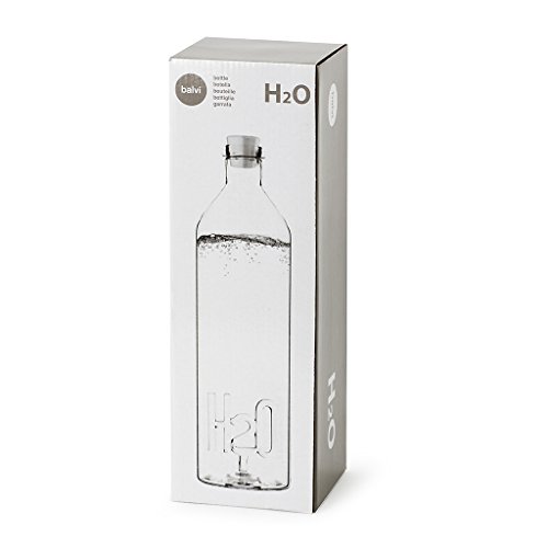 Balvi - Botella H2O 1.2 L borosilicato