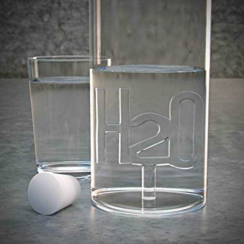 Balvi - Botella H2O 1.2 L borosilicato