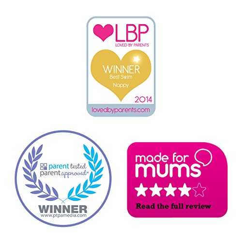 Bambino Mio, pañal bañador, sirena, extra grande (2+ años)