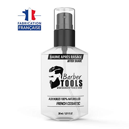 ✮ BARBER TOOLS ✮ Kit de afeitado - Maquinilla de afeitar de seguridad + 80 cuchillas dobles + Tejón de afeitar + Jabón de afeitar + Bálsamo para después del afeitado + Piedra de alumbre + Bolsa