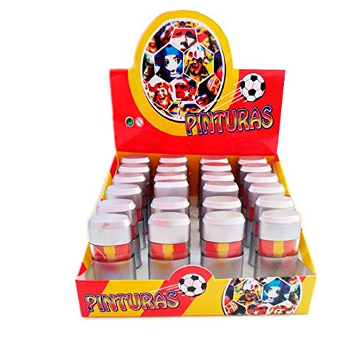 Barra Maquillaje Bandera de España Redondo