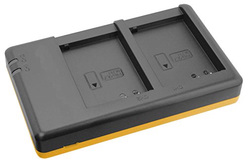 Batería + Cargador Doble (USB) para BLN-1 BLN1 / Olympus Pen E-P5 / OM-D E-M1, E-M5 (Mark I, II) / Pen-F - Contiene Cable Micro USB