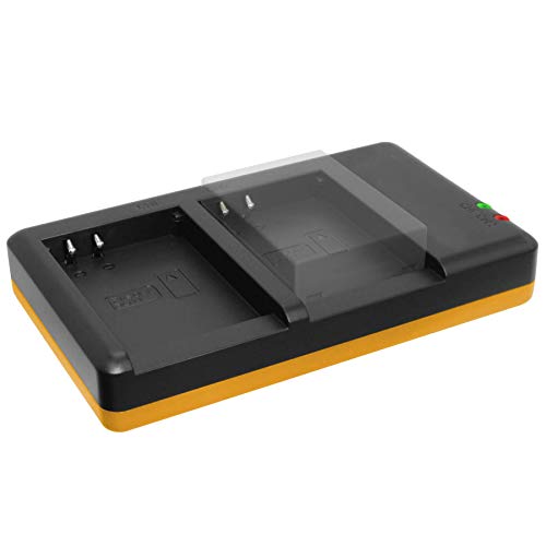 Batería + Cargador Doble (USB) para BLN-1 BLN1 / Olympus Pen E-P5 / OM-D E-M1, E-M5 (Mark I, II) / Pen-F - Contiene Cable Micro USB