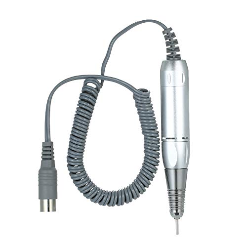 Baugger Pieza de Mano Pulidora de Uñas - Profesional Eléctrico Nail Art Drill Pen Handle File Polish Grind Machine Handpiece Manicure Pedicure Tool Nail Art Accessories S-Liver