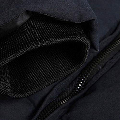 BaZhaHei Hombre Invierno Cazadoras De Plumas Calor Grueso Manga Larga Encapuchado Chaquetas Acolchado Hombre Inverno Chaqueta Acolchada con Capucha De Pelo Espesar Cálido para hoombre