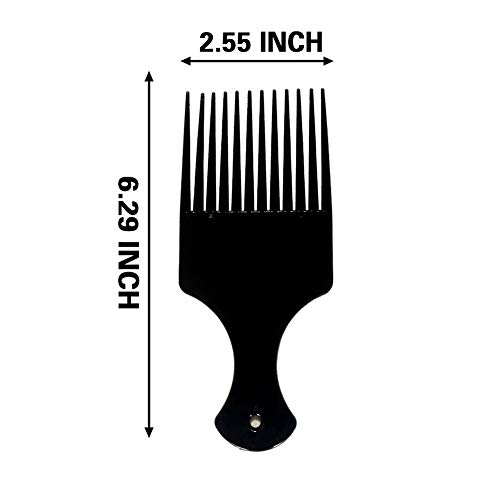 BE BIGEDDIEBIGEDDIE Big Holes Esponja para el cabello, esponja giratoria, cepillo de esponja mágica, esponja afro para rizos con peine para púas de pelo de 6,29 pulgadas, ,  Pack De 2, ,, ]