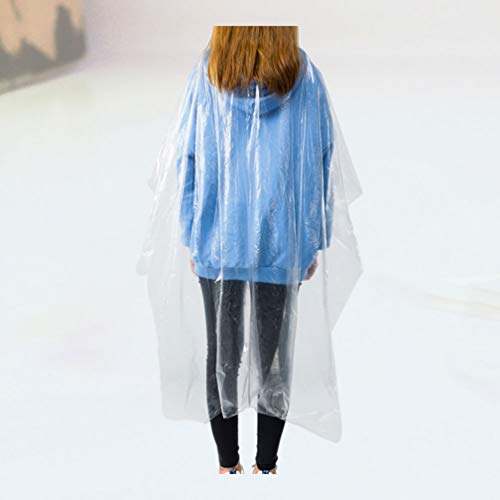 Beaupretty 100 Piezas Delantal de Corte de Pelo Capa de Peluquería Batas Protectoras Batas Desechables Monos de Protección Médica Capas Químicas Impermeables