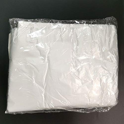 Beaupretty 100 Piezas Delantal de Corte de Pelo Capa de Peluquería Batas Protectoras Batas Desechables Monos de Protección Médica Capas Químicas Impermeables