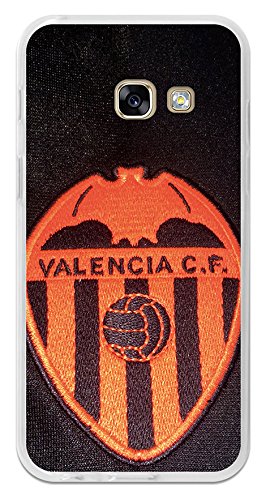 BeCool Funda Gel Flexible Valencia CF para Samsung Galaxy A3 2017 - Carcasa TPU Licencia Oficial Valencia CF. Escudo 1