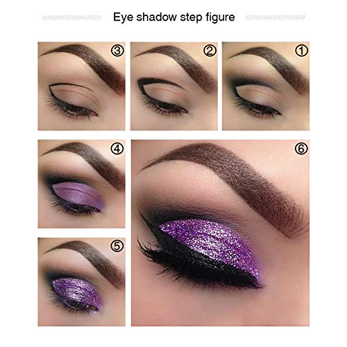 Beito 1 UNID Líquido Brillo Sombra de Ojos Brillo Metálico Brillo Delineador de ojos Pigmento Ceja Brillo Ojos A Prueba de agua Cosmético Para Fiesta Festival Maquillaje(11)