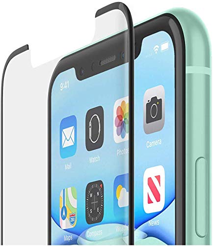 Belkin ScreenForce TemperedCurve protector de pantalla para iPhone 11; protección de pantalla para iPhone 11, también compatible con iPhone XR