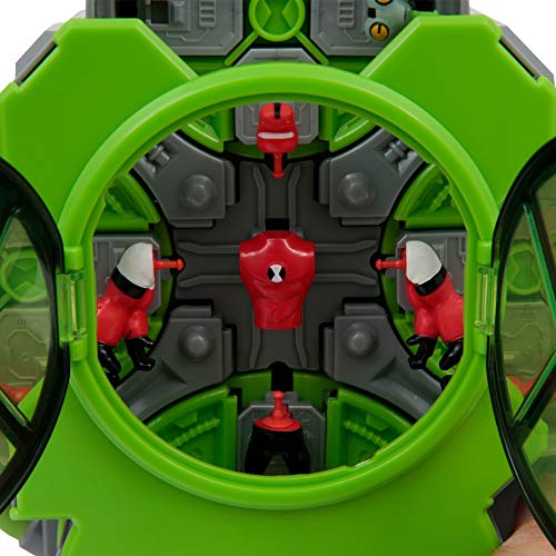 BEN 10 -  Alien Creation Chamber Laboratorio Crea Aliens con 4 Figuras (Giochi Preziosi BEN25000)
