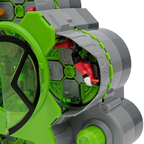 BEN 10 -  Alien Creation Chamber Laboratorio Crea Aliens con 4 Figuras (Giochi Preziosi BEN25000)