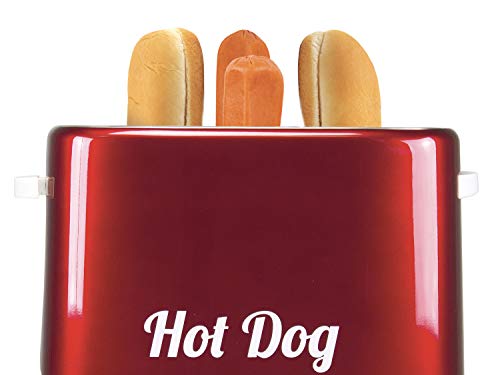 BEPER 1 Máquina para hacer perritos calientes hot dog, 750 W, Acero Inoxidable