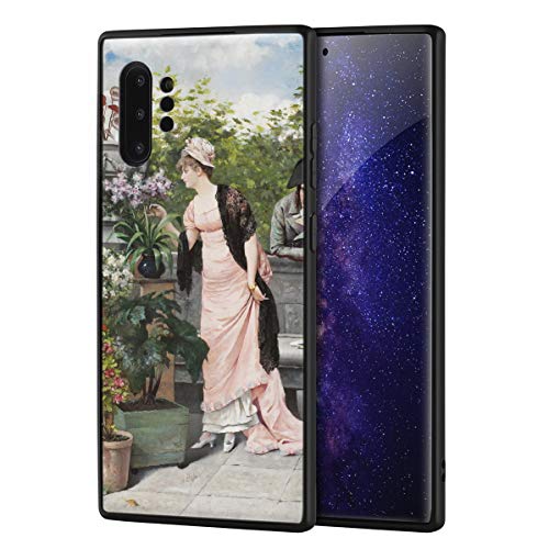 Berkin Arts August Hagborg para Samsung Galaxy Note 10 Pro/Caja del teléfono Celular de Arte/Impresión Giclee UV en la Cubierta del móvil(Hennes Innersta Tankar)