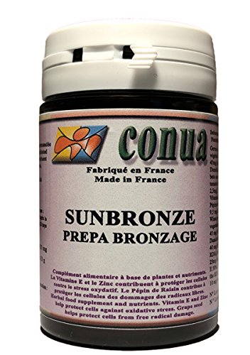 Betacaroteno natural preparar activar y prolongar de manera efectiva el bronceado mientras se preserva la piel Antioxidantes Germen de trigo Uva OPC Zinc SUNBRONZE PREPA BRONCEADO cápsula vegetale