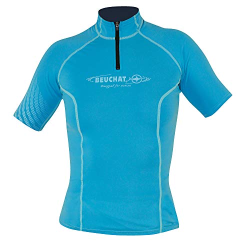 Beuchat Camiseta Bionic con Filtro de Protección UV UPF 50+, Mujer Rashguard, Women's, 0, M