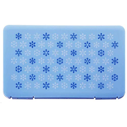 Beuya Colores sólidos Cajas de Almacenamiento para máscara desechable, Cajas para mascaras, Bolsa portátil de Almacenamiento de mascarillas (X6-2 Pcs)