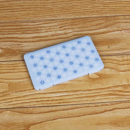 Beuya Colores sólidos Cajas de Almacenamiento para máscara desechable, Cajas para mascaras, Bolsa portátil de Almacenamiento de mascarillas (X6-2 Pcs)