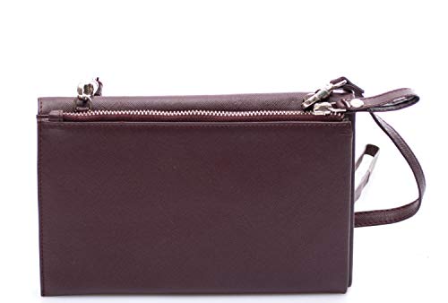 BEVERLY HILLS POLO CLUB Bolso mujer bandolera piel burdeos Talla única