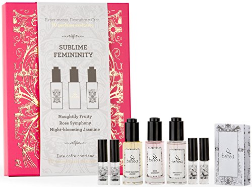 BEYOU COFRE 3 PERFUMES - SUBLIME FEMININITY - CREA TU PERFUME PERSONALIZADO