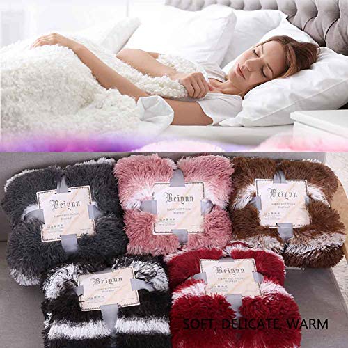 BHAHFL Manta De Doble Capa con Forro Polar, Franela Suave, Cama Doble, Mantas Grandes, Manta De Microfibra para Sofá para Sillas/Cama/Oficina, Ropa De Cama Exquisita, Cálida,C,160 * 200CM