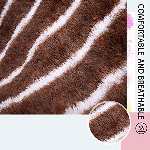 BHAHFL Manta De Doble Capa con Forro Polar, Franela Suave, Cama Doble, Mantas Grandes, Manta De Microfibra para Sofá para Sillas/Cama/Oficina, Ropa De Cama Exquisita, Cálida,C,160 * 200CM