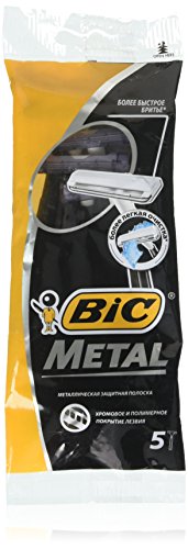 BIC Metal Shaver Maszynka do golenia 5szt