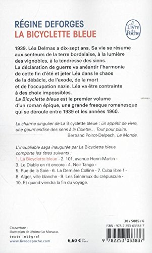 BICYCLETTE BLEUE (Le Livre de Poche)