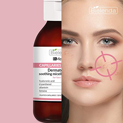 Bielenda DR MEDICA Capilares dermatológicos de limpieza emulsión micelar 250 g