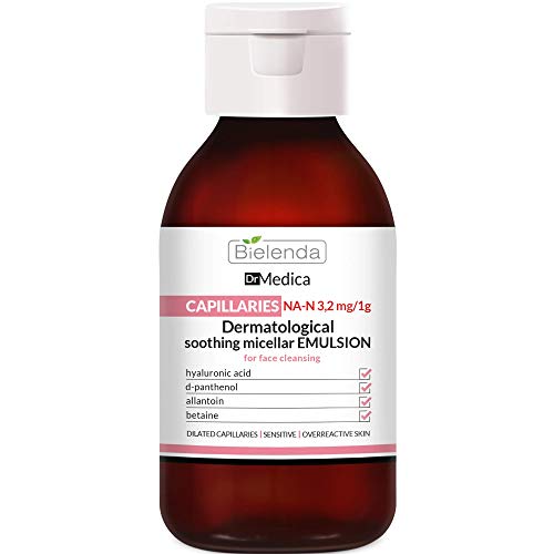 Bielenda DR MEDICA Capilares dermatológicos de limpieza emulsión micelar 250 g