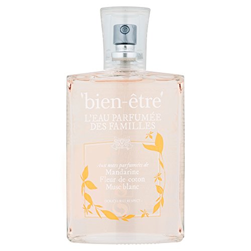 Bien-être - Caja con agua de perfume con notas de mandarina/flor de algodón/musgo blanco, 75 ml y bálsamo hidratante, 100 ml