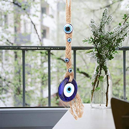 Biitfuu Turco Amuleto clásico Azul Mal de Ojo bendición Encanto Colgante de Pared casa Adornos Colgantes