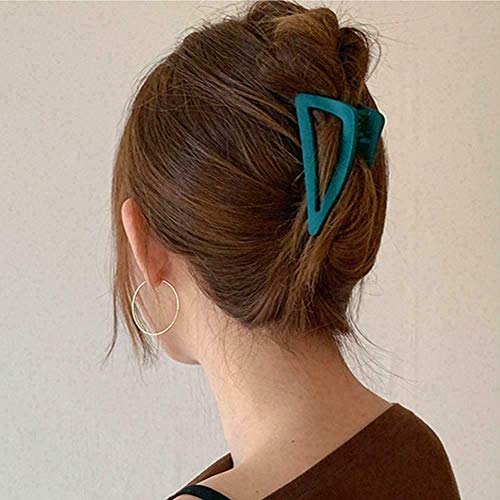 BINGXY Accesorios Para El Cabello De Moda Horquillas Coloridas Pinzas De Pelo De Cangrejo Para Mujer Niña Pinza Simple Y Elegante Para El Cabello De Mujer