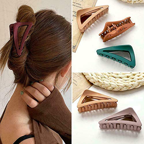 BINGXY Accesorios Para El Cabello De Moda Horquillas Coloridas Pinzas De Pelo De Cangrejo Para Mujer Niña Pinza Simple Y Elegante Para El Cabello De Mujer