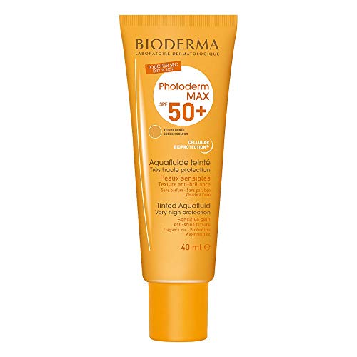 Bioderm Max Aquafluid SPF 50+ oscuro, 40 ml