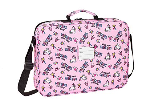 Blackfit8 Magical - Bolso Maletín Cartera Extraescolares Niña, Morado, Única