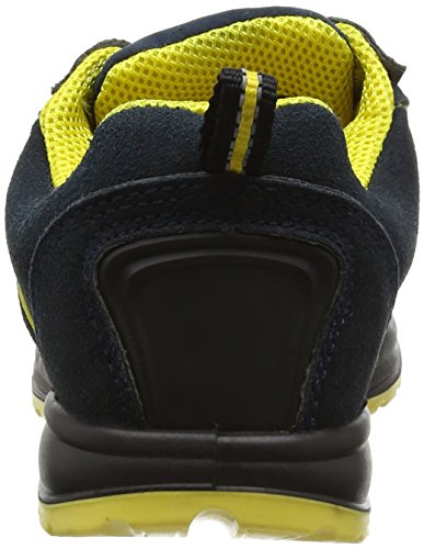 Blackrock Hudson Trainer - Zapatillas de seguridad con punta de acero, Unisex Adulto,Multicolor (Navy/Yellow), talla 47 EU (12 UK)