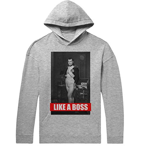 BLAK TEE Mujer Napoleon Bonaparte Boss Meme Capucha L