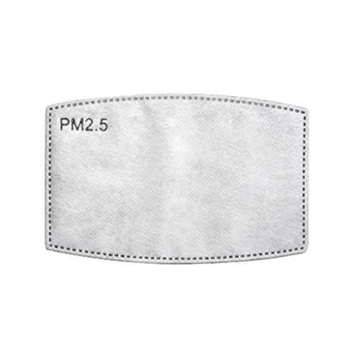 bloatboy Diseño de algodón a Prueba de Polvo Reutilizable para Adultos ??????????,Alta Densidad a Prueba de Viento y Polvo ?????????, con Filtro (Negro)