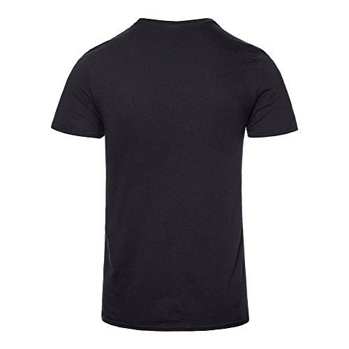 Blue Banana - Camiseta - para hombre Negro S