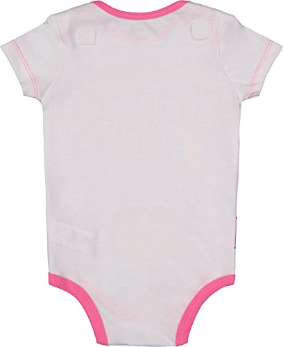 Body con Capa de Mamá Superheroína para el Día de la Madre para Bebé Niña Blanco/Rosa (3-6 Meses)
